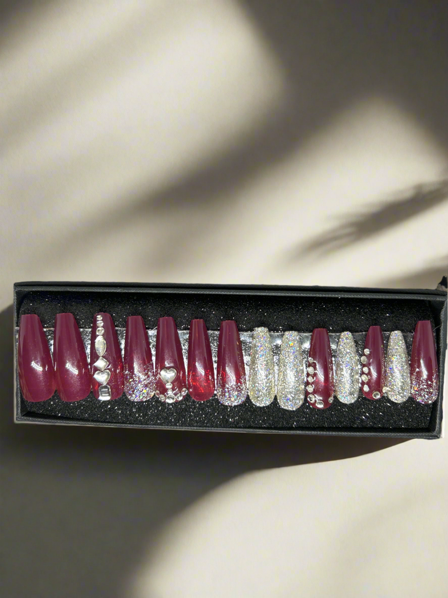 Raspberry Silver Bling