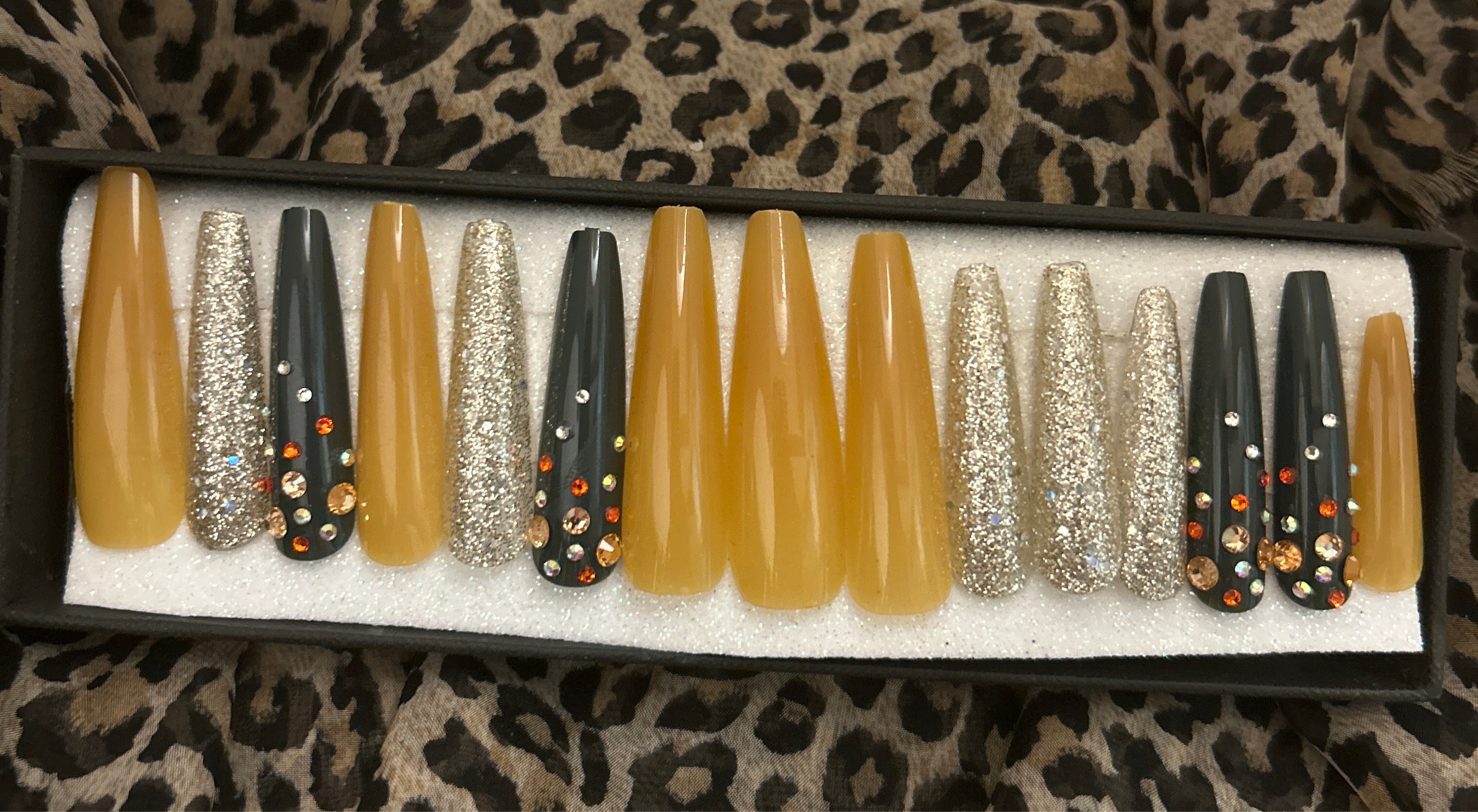 Silver, Gold, Green Bling