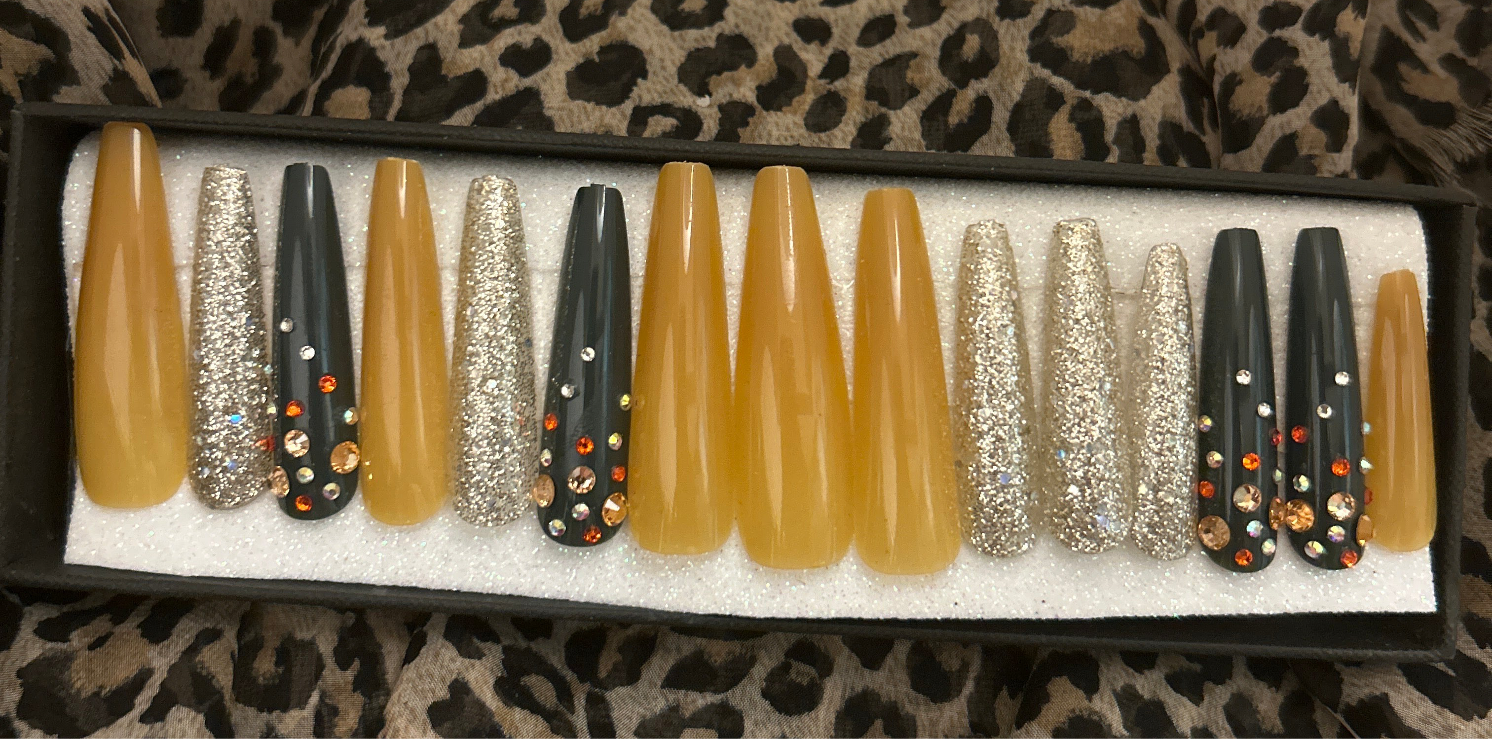 Silver, Gold, Green Bling