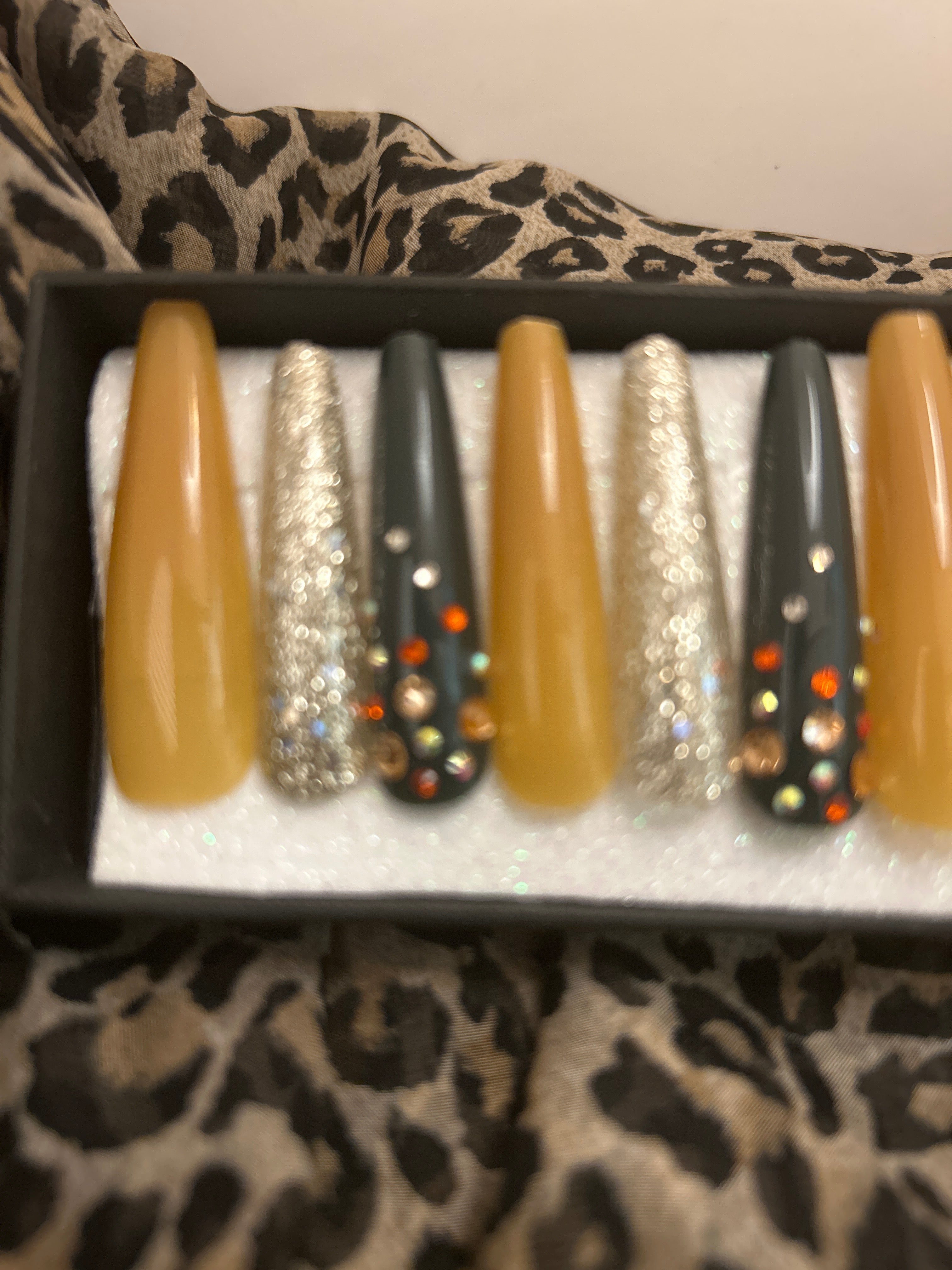 Silver, Gold, Green Bling