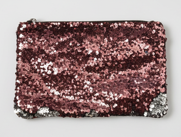 Glitter Makeup Bag